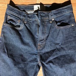 Everlane High Rise Dark Wash Jeans